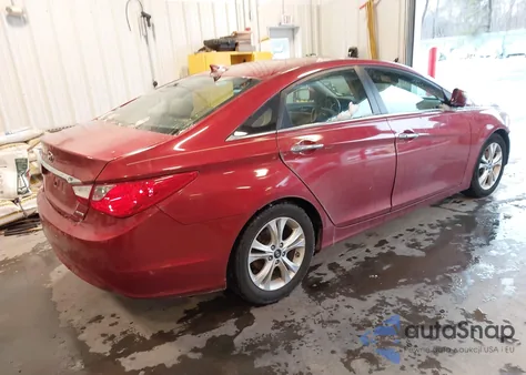 2011 Hyundai Sonata Limited z USA, uszkodzony, nr VIN 5NPEC4AC1BH217740